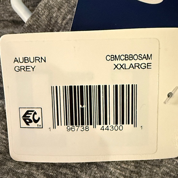 Champion Auburn Tigers Grey Tee, size XXL - Picture 5 of 5